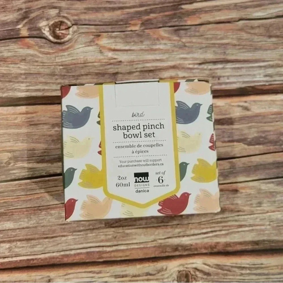 Danica Set of 6  Bird Pinch Bowls - Picture 4 of 4